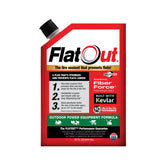 FlatOut off-road tire sealant 32oz bottle ready to help prevent flats.