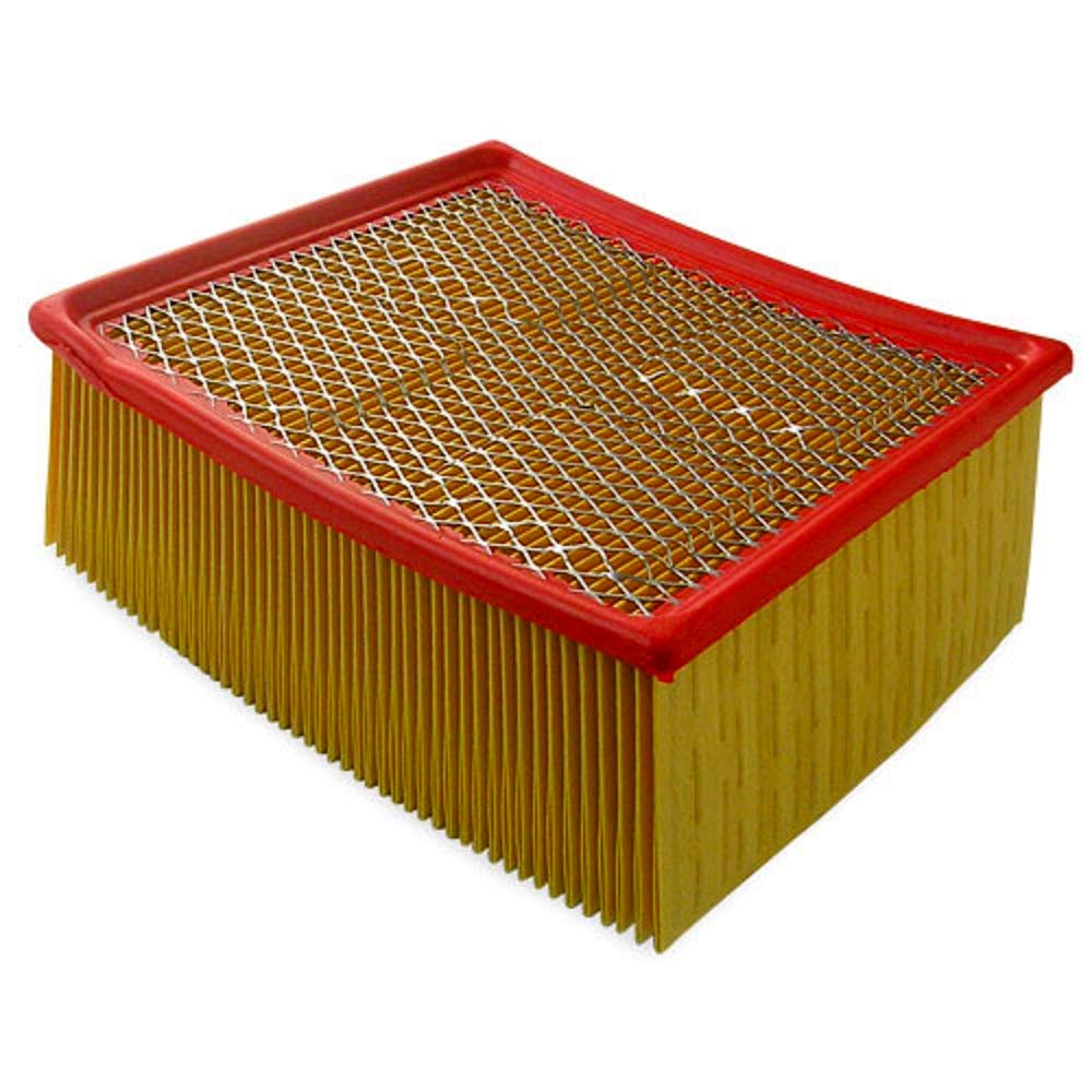 Fleetguard AF27684 panel air filter side view showing compact fit