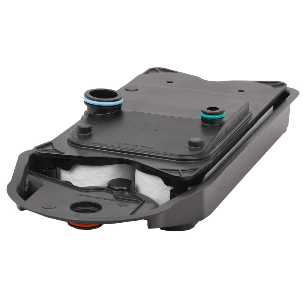 Fleetguard CV52001 crankcase filter side view demonstrates compact design that reduces oil mist.