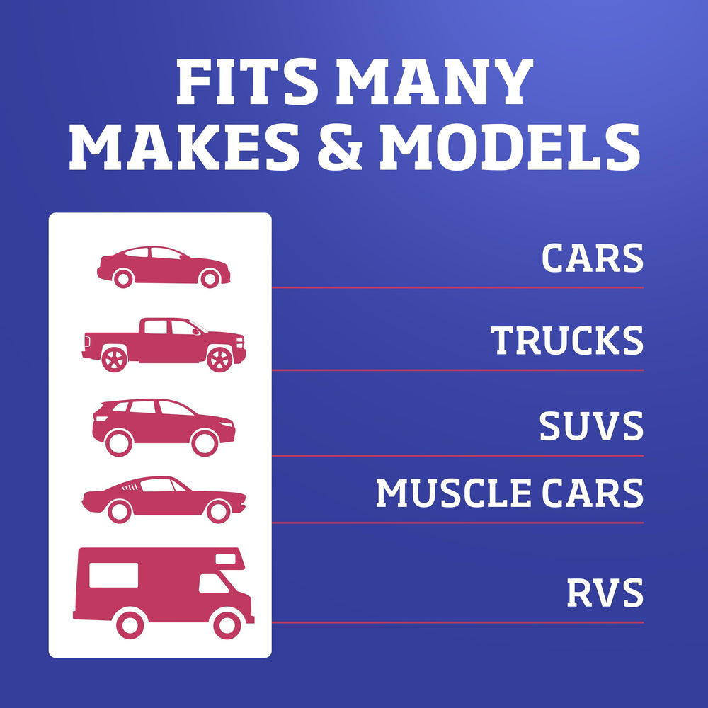 Potted electronics offer water resistance and vibration protection in the engine bay.