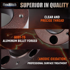 FlexHitch high-temperature powder coating protects against corrosion