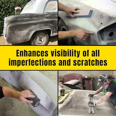 Flickers Premium Black Dry Guide Coat Kit wet-dry sanding versatility enables flexible workflows