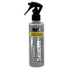 Flitz Ceramic Sealant 8oz bottle ready for easy application on vehicles