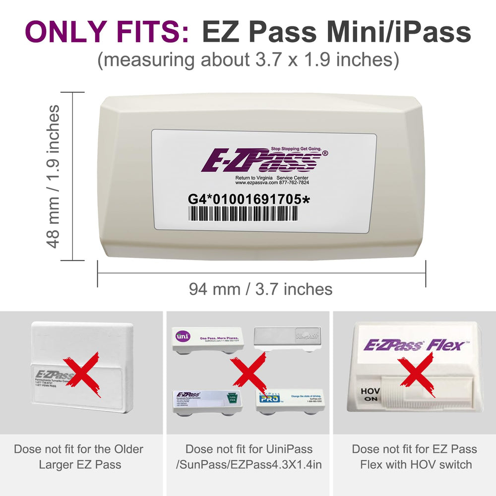 FLLIK EZ Pass Holder highlights UV-protected coating for sun protection.