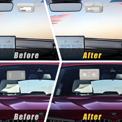 FLLIK EZ Pass Holder mounted on windshield enabling reliable toll access