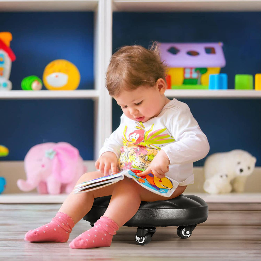 FLOLXNB ergonomic seat design promotes comfortable seating at varied heights.