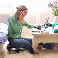 FLOLXNB waterproof, scratch-resistant PU leather simplifies cleaning after projects.