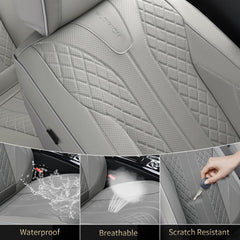 FLORICH detachable front headrest covers enable easy comfort adjustments