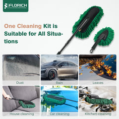 FLORICH duster-ergonomic-grip reduces hand fatigue during long cleaning sessions.