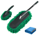 FLORICH large-duster extended-handle reaches high vehicle surfaces with ease.