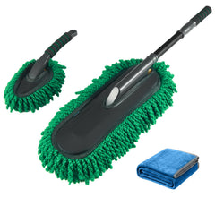 FLORICH large-duster extended-handle reaches high vehicle surfaces with ease.