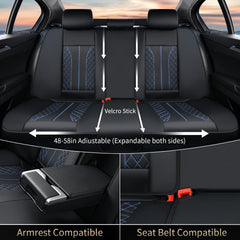 FLORICH scratch-resistant seat cover shields seats from wear and pets