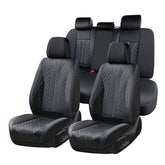 FLORICH leather seat cover universal fit showing premium protection for car interior