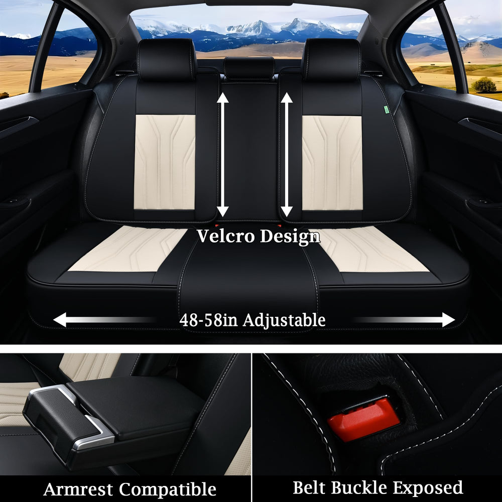 FLORICH seat covers with reserved airbag exit preserves safety feature function.