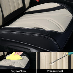 FLORICH easy-install leather seat covers, quick upgrade in minutes.