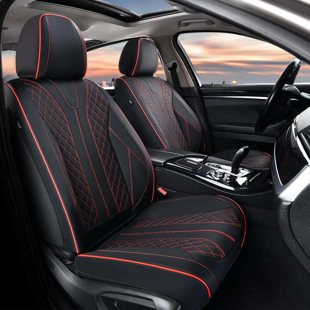FLORICH Leather Seat Covers rear seat cover guards against pet hair and stains