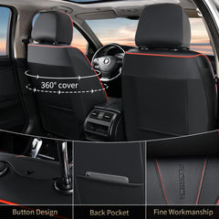 FLORICH Leather Seat Covers universal fit for most cars and SUVs