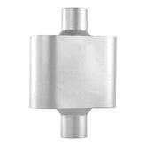 Floshine universal mufflers package view shows durable aluminized steel construction for long-lasting performance.