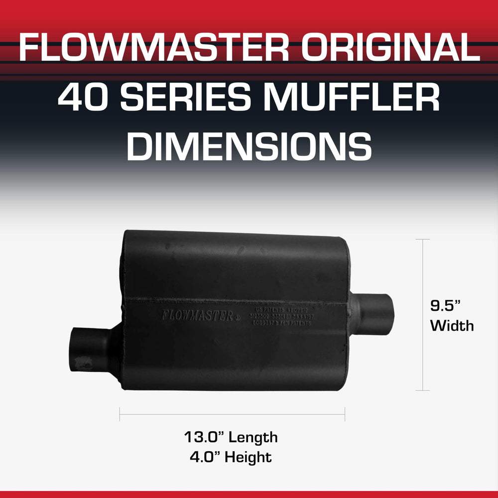 Flowmaster 40 Series ideal for muscle cars and street rods