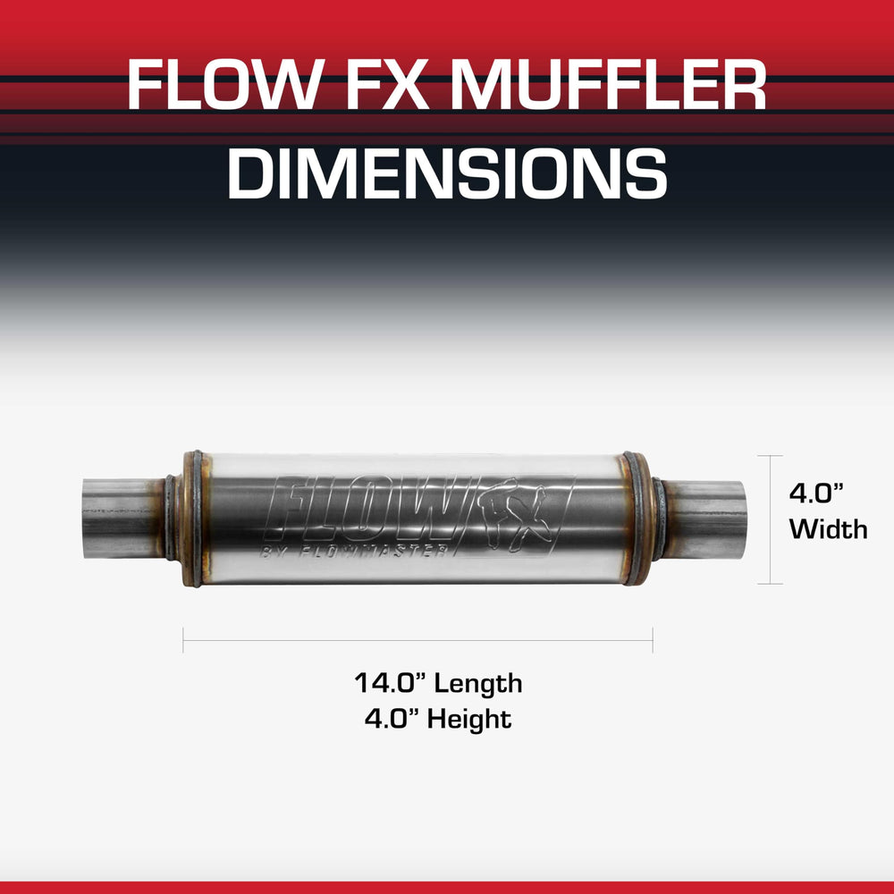 Flowmaster Flow FX MIG welded durability for long-lasting use