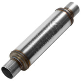 Flowmaster Flow FX muffler with round body showing compact design and tone potential for daily driving