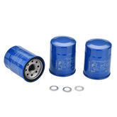 FLTRUCKTOP 3pc oil filter drain plug kit for Honda/Acura, reliable replacements.