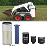 FLTRUCKTOP skid steer filters kit packaging closeup highlighting durable design