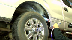 Fluid Film Black protecting battery terminals and electrical connections from corrosion.