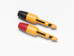 Fluke TLK282 SureGrip large jaw alligator clips for heavy conductors.