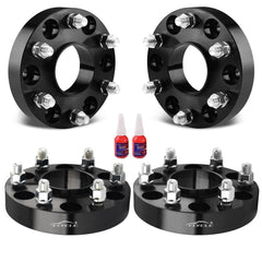 Flycle 6-lug spacer side view on Silverado showing fitment and tire clearance
