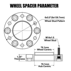 Flycle spacer installed on Chevy Silverado highlighting proper hub alignment