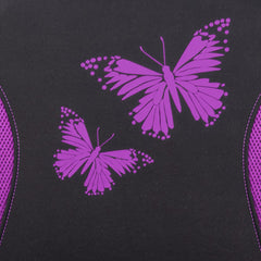 Flying Banner Butterfly full set purple butterfly design adds interior flair.