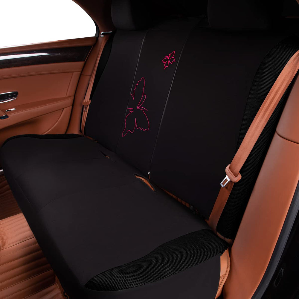 Flying Banner Butterfly rear bench split design adapts to 40/60 seats.