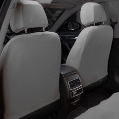 Flying Banner front-seat cover installs easily without removing seats.
