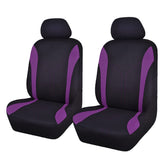 Flying Banner front seat covers in breathable mesh fabric for daily comfort.