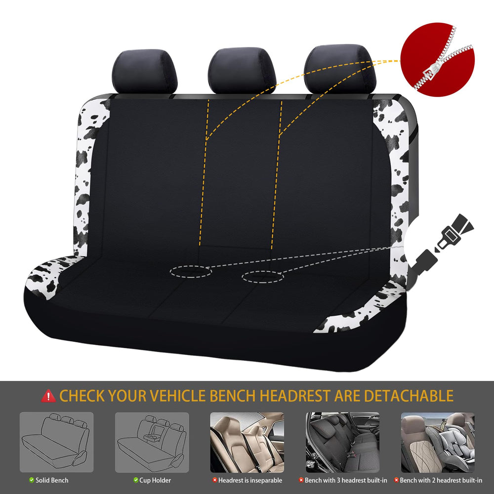 Fresh interior look with Flying Banner neoprene rear bench cover