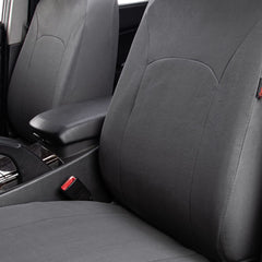 Flying Banner rear bench cover with 40/60 split for flexibility.