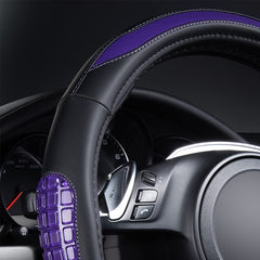 Flying Banner steering wheel cover breathable gel massage surface for comfort