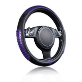 Flying Banner steering wheel cover gel massage improves grip and comfort on 15-inch wheels