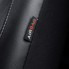 Flying Banner waterproof seat cover resists spills and moisture.