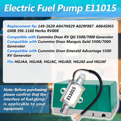 FlyingAMZ fuel pump testing scene indicating plug-and-play performance
