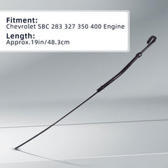 Flylin oil dipstick with clear measurements supports accurate oil level readings