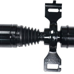 Flynsu installation-ready rear driveshaft illustrating straightforward replacement process.