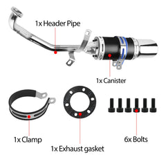 FLYPIG Gy6 installation space tip prevents dipstick obstruction.