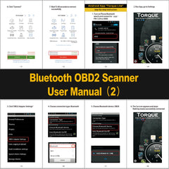 FlyroadUp OBD2 scanner works with Torque Pro and more apps.