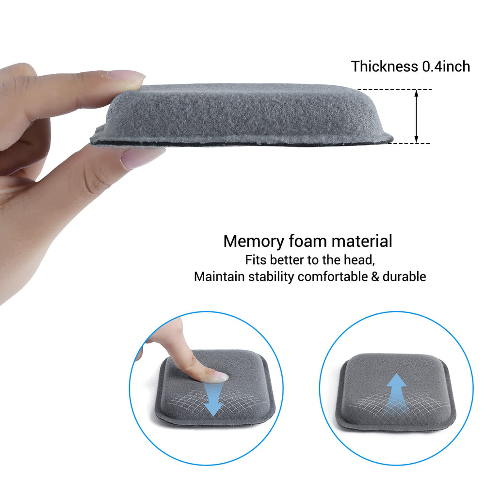 FMA replacement pads with Velcro circles for secure attachment.