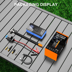 fmooostore jump starter safety protections with smart chip safeguards during use