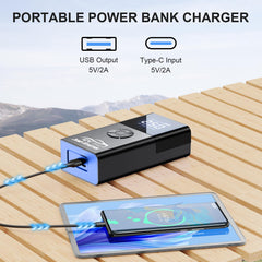 fmooostore jump starter usb charging powers phones and tablets on the go