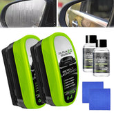 FneeMukt oil-free glass brush cleans the windshield for clearer night driving