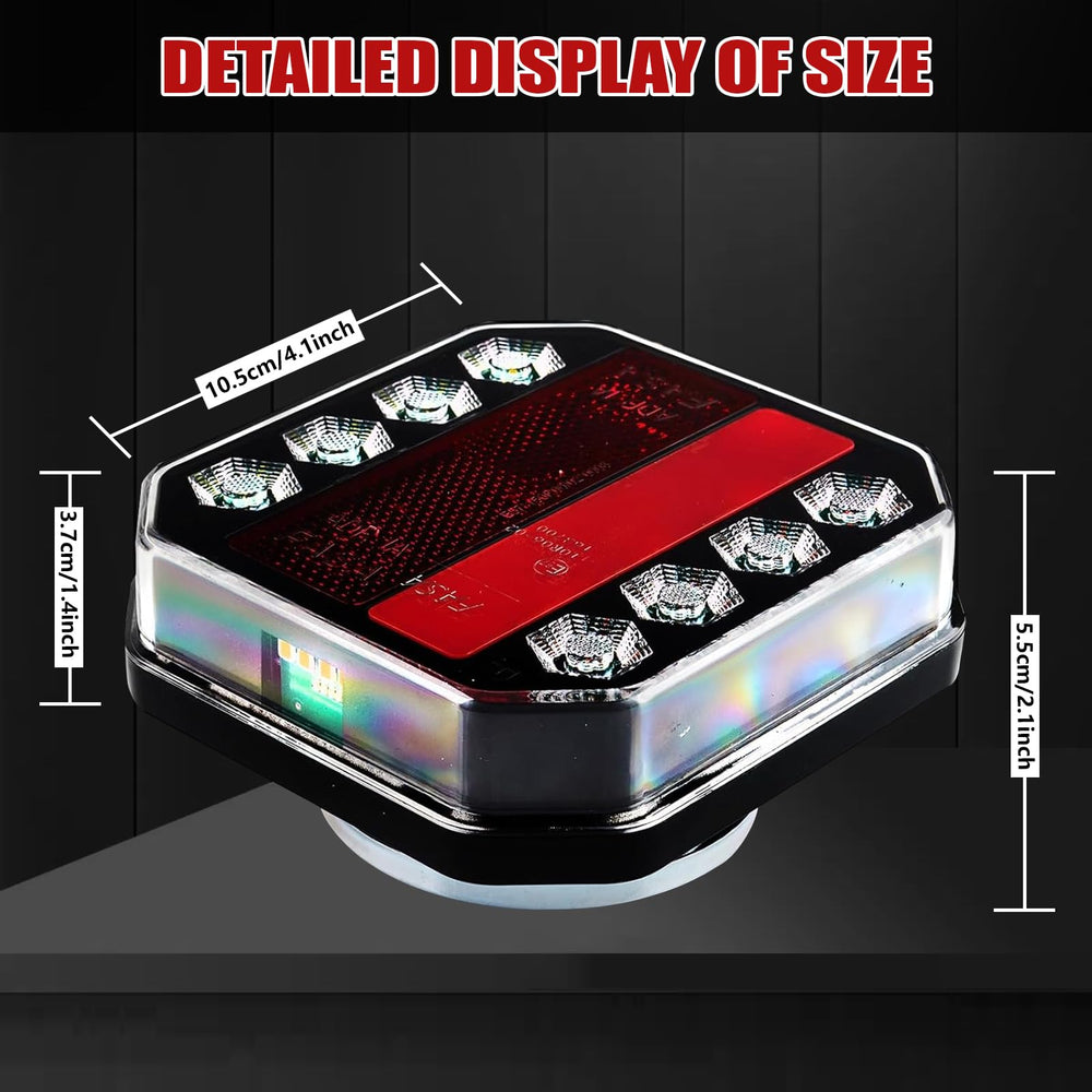FNFZLF universal fit trailer lights for cars, trucks, RVs and more